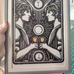 Two of Cups Papercutting