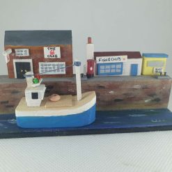 Harbourscape & Boat (The Crab Inn)