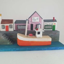 Harbourscape & Boat (Anchor Inn)