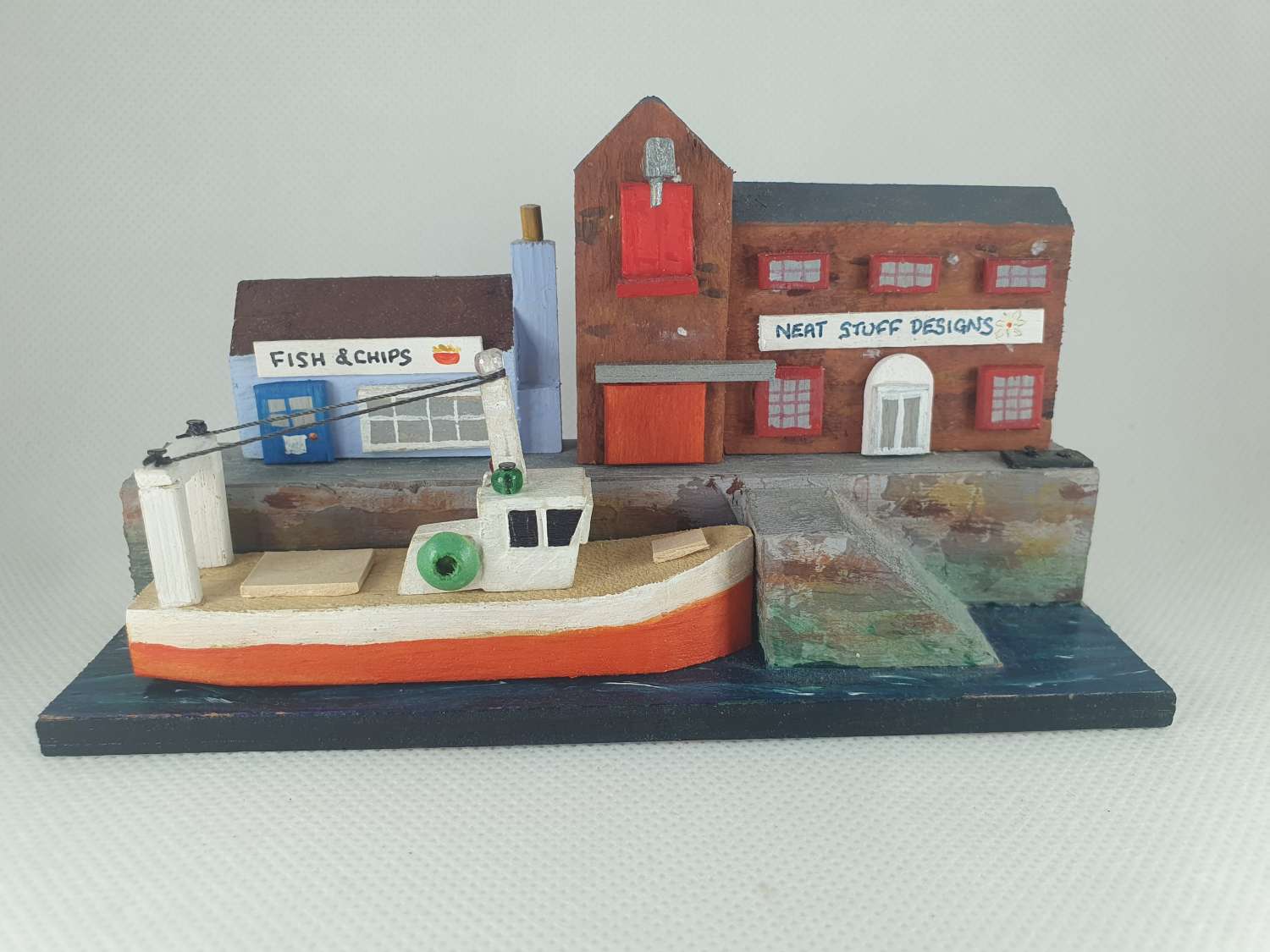 Harbourscape & Boat (Factory) Harbourscape & Boat (Factory)