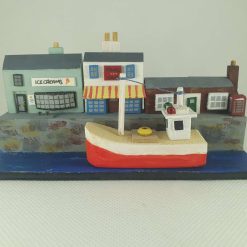 Harbourscape & Boat (Ice Cream)