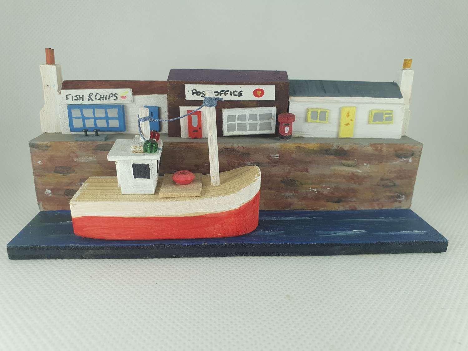 Harbourscape & Boat (Post Office) Harbourscape & Boat (Post Office)