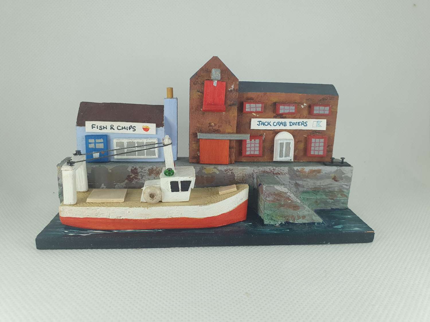 Harbourscape & Boat (Factory) Harbourscape & Boat (Factory)