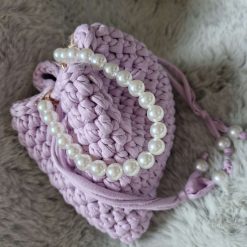 Crocheted Bucket bag
