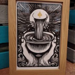 Ace of Cups Papercutting