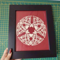 Celtic Circle Papercutting