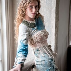 Cyanotype crop top
