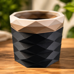 The Diamond Plant Pot : 6cm