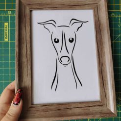Dog Papercutting