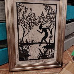 Faerie Lake Papercutting