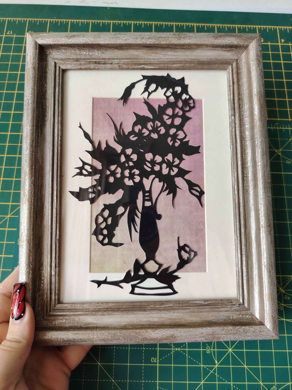 Flower Vase Papercutting Flower Vase Papercutting