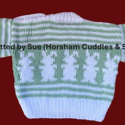 Hand-knitted baby sweater - aged approx 6-9 months (Copy) 1