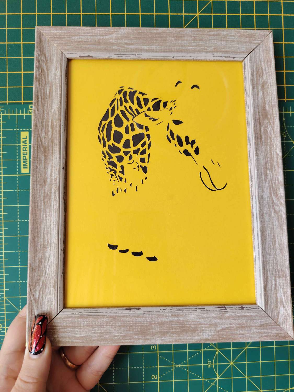 Giraffe Papercutting Giraffe Papercutting