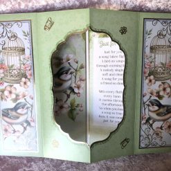 Window to the heart greeting card