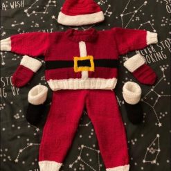 Knitted Santa Set
