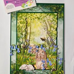 Bunnies in the bluebells