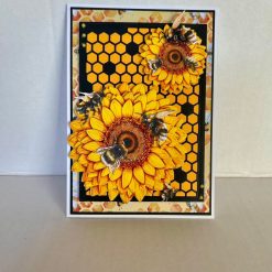 Sunflowers & bees