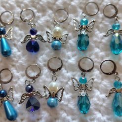 Set of 10 angel stitch markers