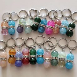 20 random colour stitch markers