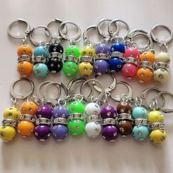 20 disco ball stitch markers
