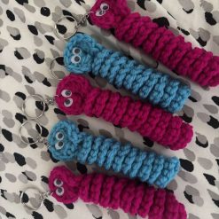 Worry worm keychain 1 Worry worm keychain 1