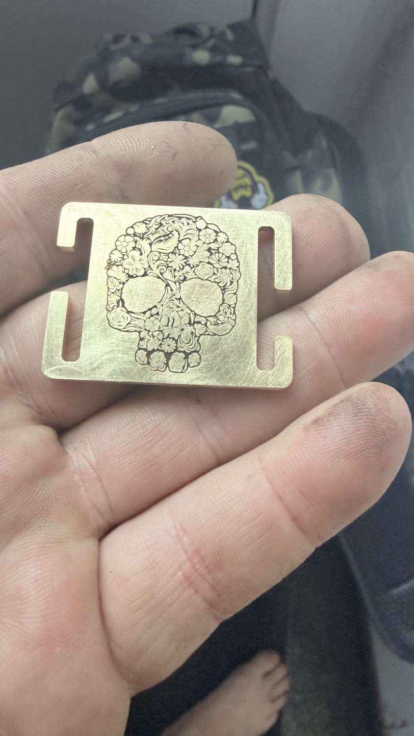 Brass Molle Clip Brass Molle Clip