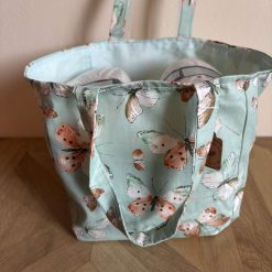 Storage bag in butterfly print