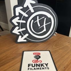 Blink-182 Inspired LED Light Box – 3D Printed Music-Inspired Home Décor & Gift