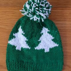 Hand-knitted baby's bobble hat 7 Hand-knitted baby's bobble hat 7