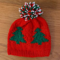 Hand-knitted baby's bobble hat 9 Hand-knitted baby's bobble hat 9