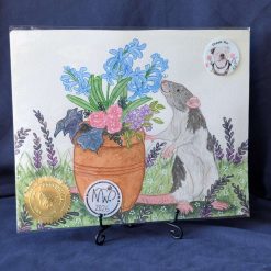 "Ratty in the Garden" Original Painting
