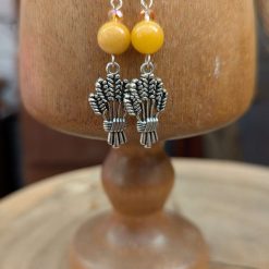 Wheat earrings - Sterling silver