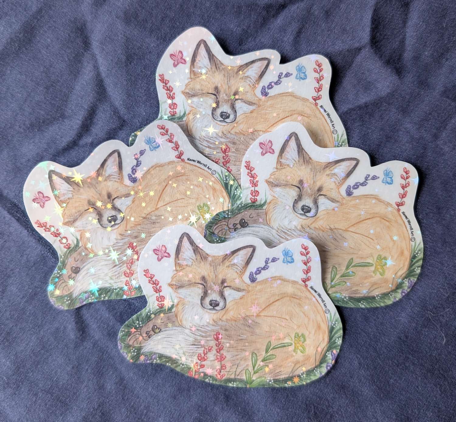 "Lick" Waterproof Holographic Vinyl sticker (single piece) "Lick" Waterproof Holographic Vinyl sticker (single piece)