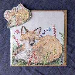 "Ratty in the Garden" Greetings Card