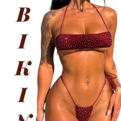 KERRY BANDEAU BLING BIKINI