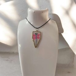 ✨ Handmade Resin Dragonfly Necklace ✨