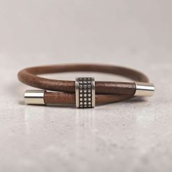 Vintage Faux Leather Bracelet