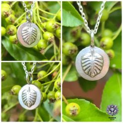 Pendant Only - Monstera Leaf Sterling Silver Pendant