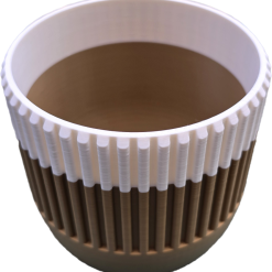 The Straight Bar Plant Pot : 12cm 3