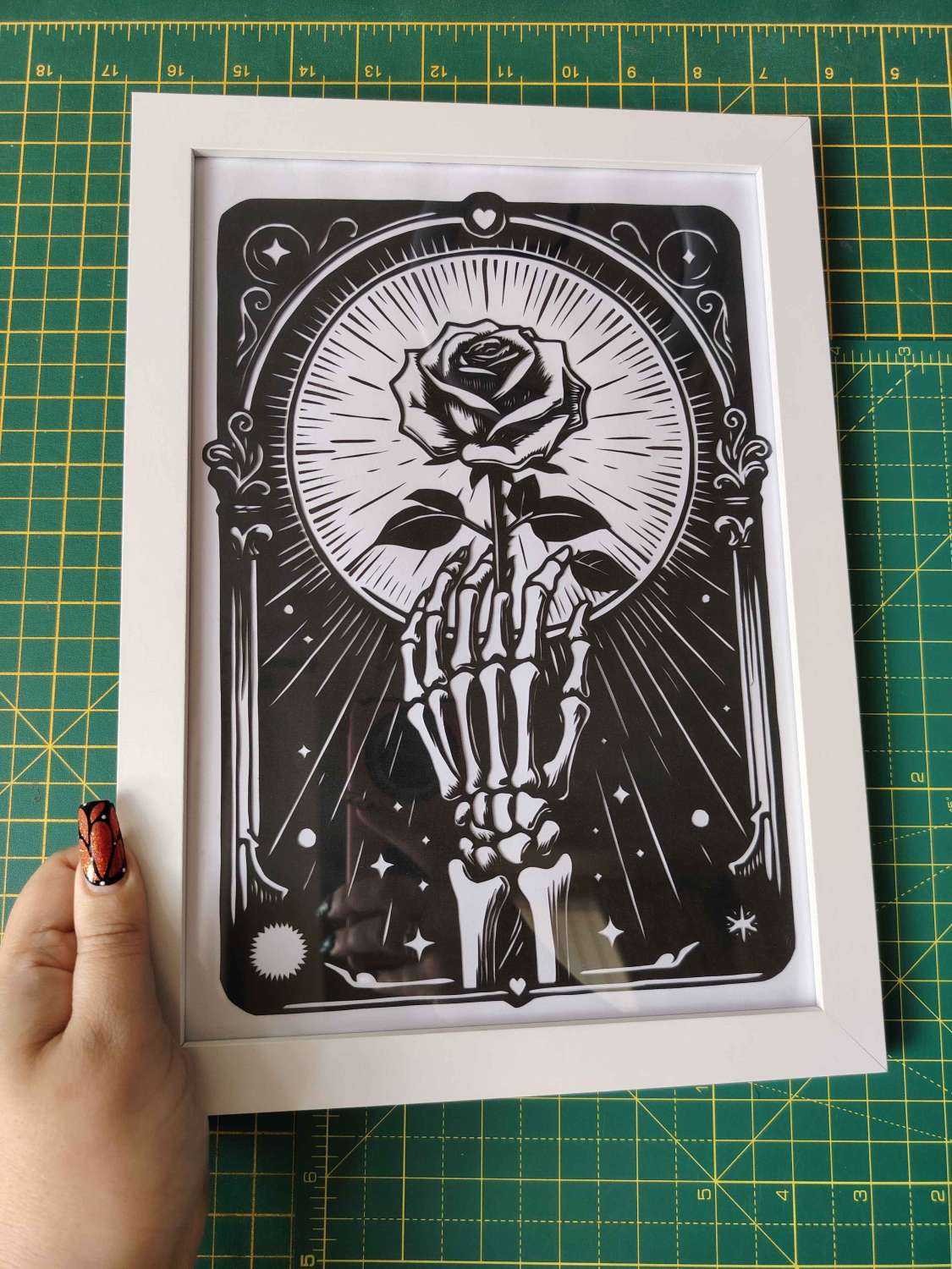 The Rose Papercutting The Rose Papercutting