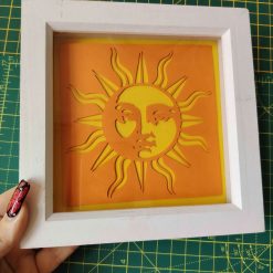 Sun Papercutting