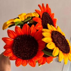 Everlasting single big sunflower