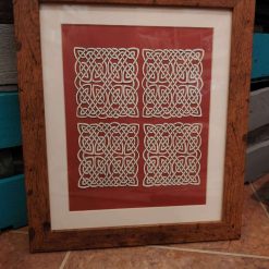 Celtic Squares Papercutting
