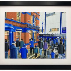 Everton, Framed & Unframed Art Print, Football Club FC, Goodison PK Stadium Gift