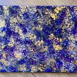 Real abstract art painting on canvas 40cm x 30cm unique
