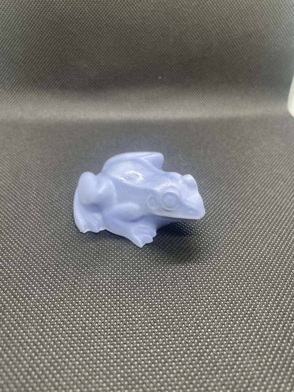 Handmade plaster blue toad Handmade plaster blue toad