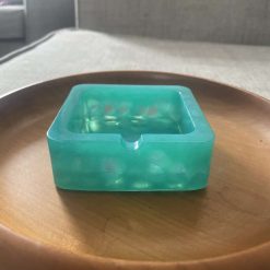 Aqua marine trinket dish