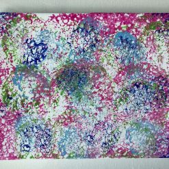 Real abstract art painting on canvas 25cm x 20cm unique