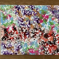 Real abstract art painting on canvas 35cm x 28cm unique