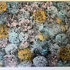 Real abstract art painting on canvas 30cm x 25cm unique